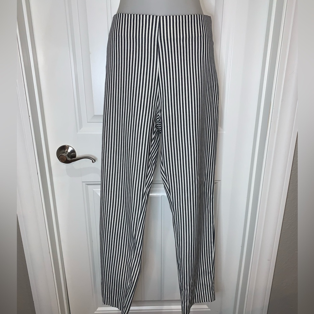A new day black & white striped pants